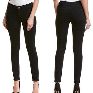 Yummie Women’s Size 25 Black Mid-Rise Dark Wash Skinny Jean NWT